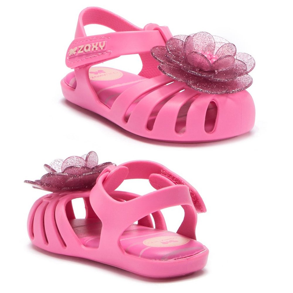 Zaxy Scented Floral Petal Soft Jelly Sandal